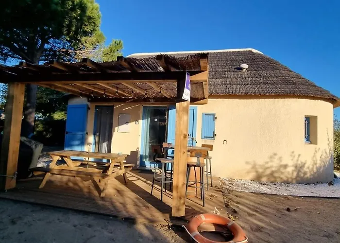 Barcarès entre mer et étang joli mas rénové classé idéal grande famille 6-8 couchages